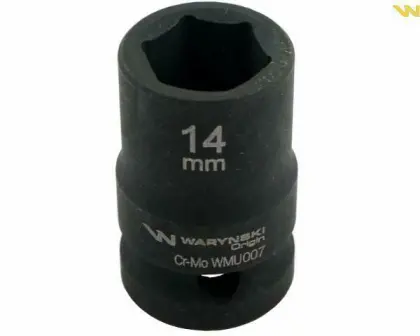 Nasadka sześciokątna udar 1/2 14mm Waryński WMU007