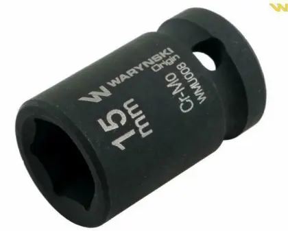 Nasadka sześciokątna udar 1/2 15mm Waryński WMU008
