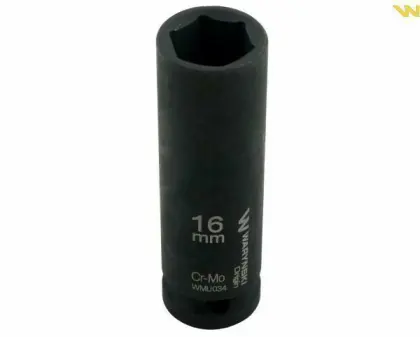 Nasadka sześciokątna udar 1/2 16mm długa Waryński WMU034