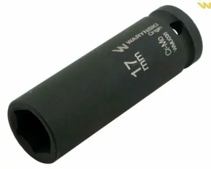 Nasadka sześciokątna udar 1/2 17mm długa Waryński WMU035