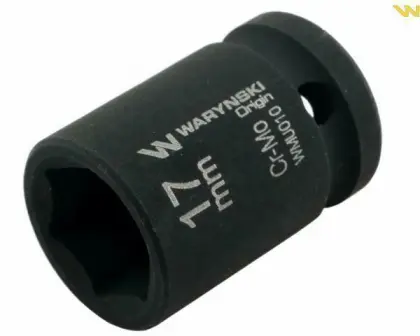 Nasadka sześciokątna udar 1/2 17mm Waryński WMU010