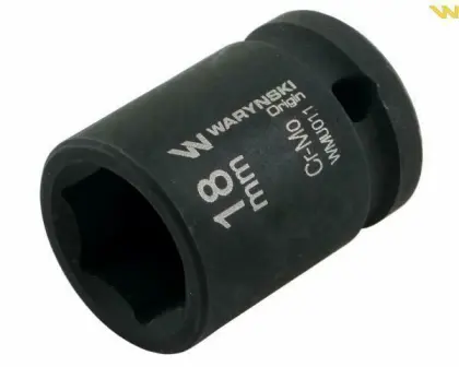 Nasadka sześciokątna udar 1/2 18mm Waryński WMU011