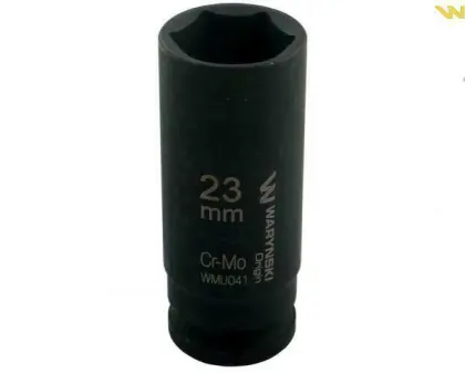 Nasadka sześciokątna udar 1/2 23mm długa WMU041-WARYŃSKI