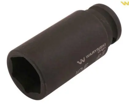 Nasadka sześciokątna udar 1/2 27mm długa Waryński WMU045