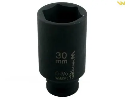 Nasadka sześciokątna udar 1/2 30mm długa Waryński WMU048
