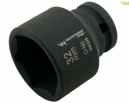Nasadka sześciokątna udar 1/2 32mm Waryński WMU025
