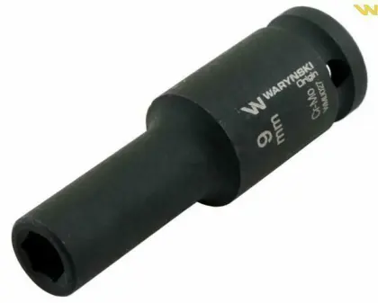 Nasadka sześciokątna udar 1/2 8mm długa Waryński WMU027