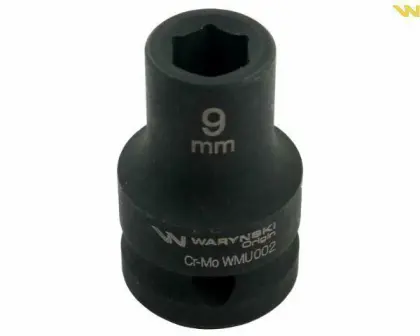 Nasadka sześciokątna udar 1/2 9mm Waryński WMU002