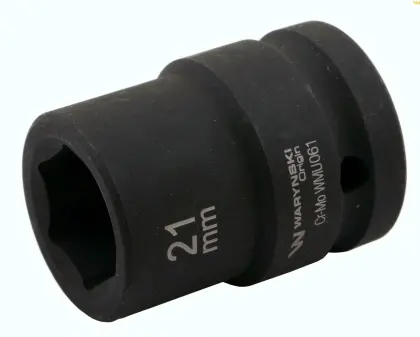 Nasadka sześciokątna udar 3/4 21mm CrMo. DIN 3129 Waryński WMU061