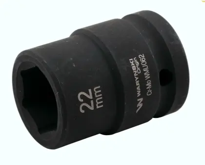Nasadka sześciokątna udar 3/4 22mm CrMo DIN 3129 Waryński WMU062