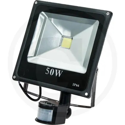 Naświetlacz LED 50W z czujnikiem ruchu 693LED50W