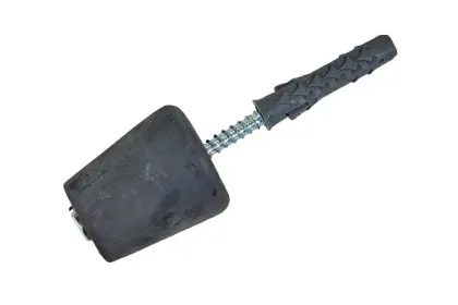 Ogranicznik drzwi garażowy wkręt czarny W039