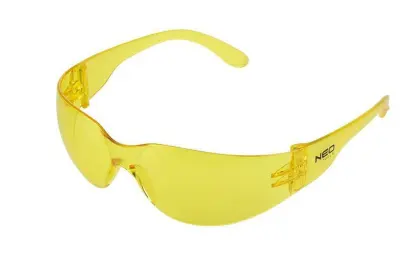Okulary ochronne żółte soczewki klasa odporności F 97-503