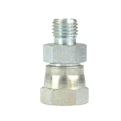 Złączka hydrauliczna prosta AB M14x1,5 - M12x1,5 8L/6L 38201