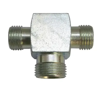 Złącze hydrauliczne trójnik M16 - M20 - M16 10L/60st./10L 38222
