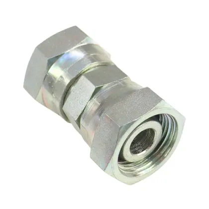 Złącze hydrauliczne prosta nakrętna AA M22x1,5 - M22x1,5 15L/15L 38260