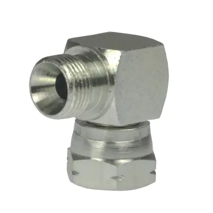 Złącze hydrauliczne kolanko 90 AB 3/8" - 3/8" 38430