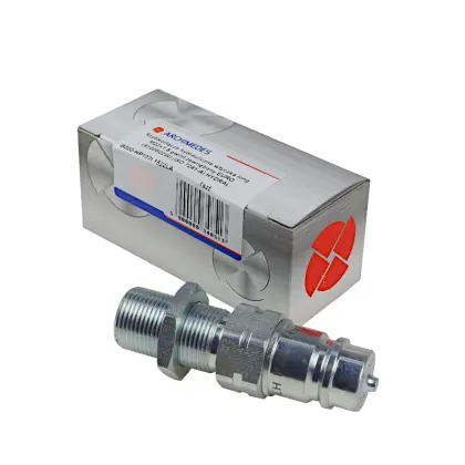 Szybkozłącze hydrauliczne wtyczka long M22x1.5 gwint zewnętrzny EURO (ISO 7241-A) HYDRAL PREMIUM 42263