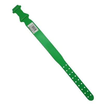 Opaska do znakowania zwierząt zielona 37-50 cm 42316
