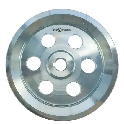 Koło pasowe 2 paski 2 SPB / 2 HB FI-200 otwór 22mm stalowe MORGA 45321