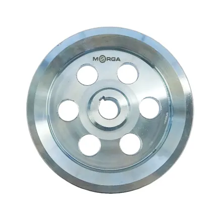 Koło pasowe 2 paski 2 SPB / 2 HB FI-200 otwór 25mm stalowe MORGA 45362
