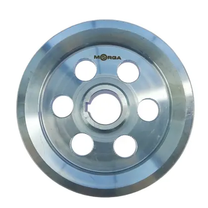 Koło pasowe 2 paski 2 SPB / 2 HB FI-200 otwór 38mm stalowe MORGA 45364