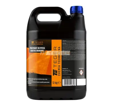 PŁYN DO MYCIA KOSTKI BRUKOWEJ KONCENTRAT 5 KG TEGER