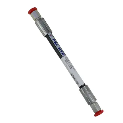Przewód wąż hydrauliczny 225 bar gwint M12x1,5 proste L-210mm DN06-1SN (AA-06-210, 80600110) 22,5MPa do wskaźników C-385 PZL HYDRAL 46182