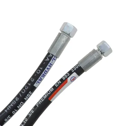 Przewód wąż hydrauliczny DKR/DKR G3/8""BSP DN10X2SN 330BAR L-2120 PZL HYDRAL 46204