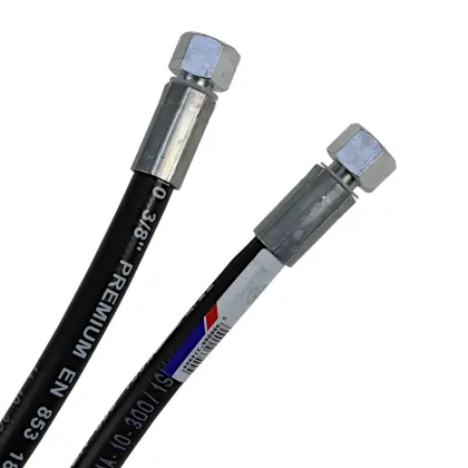 Przewód wąż hydrauliczny gwint M18x1,5 proste L-300mm DN10-1SN 18MPa PZL HYDRAL 46208
