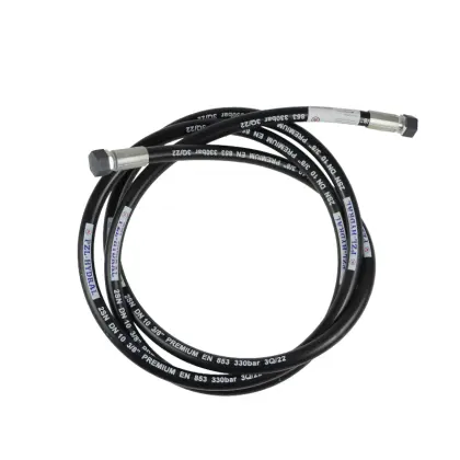 Przewód wąż hydrauliczny 330 bar gwint M18x1,5 proste L-3000mm DN10-2SN 33MPa PZL HYDRAL 46211