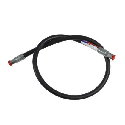 Przewód wąż hydrauliczny 400 bar gwint M12x1,5 proste L-1000mm DN06-2SN PZL HYDRAL 46228