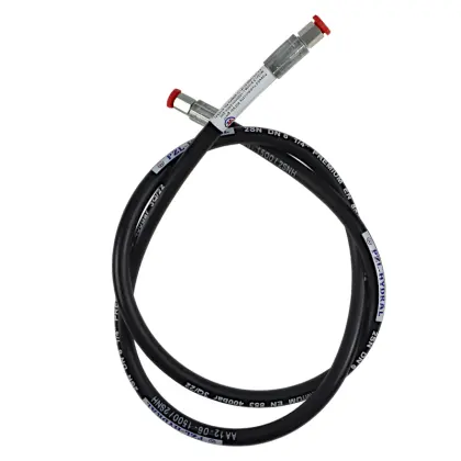 Przewód wąż hydrauliczny 400 bar gwint M12x1,5 proste L-1500mm DN06-2SN PZL HYDRAL 46229