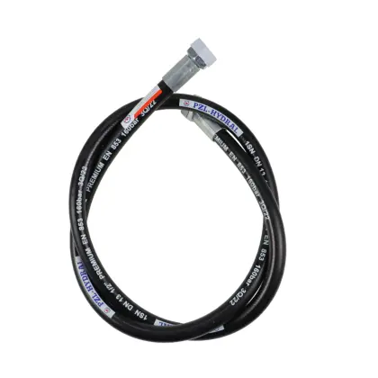 Przewód wąż hydrauliczny gwint M22x1,5 proste L-1600mm DN12-1SN 7214/07-09-000/0, 7274/07-070/0 Troll PZL HYDRAL 46245