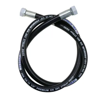 Przewód wąż hydrauliczny 275 bar gwint M22x1,5 proste L-1600mm DN12-2SN 7214/07-09-000/0, 7274/07-070/0 Troll PZL HYDRAL 46246