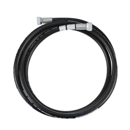 Przewód wąż hydrauliczny gwint M22x1,5 proste L-3500mm DN12-1SN 16MPa PZL HYDRAL 46253