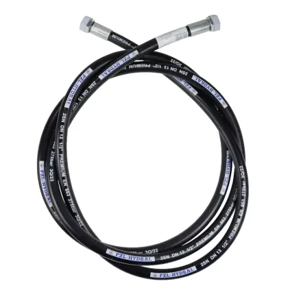 Przewód wąż hydrauliczny 275 bar gwint M22x1,5 proste L-3650mm 27,5MPa PZL HYDRAL 46257
