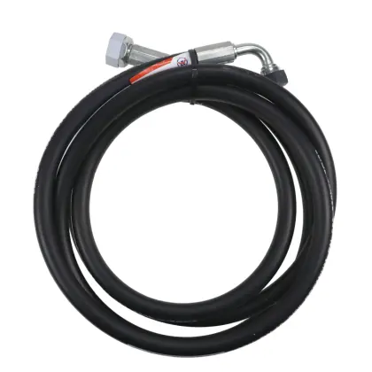 Przewód wąż hydrauliczny C11C12/211/10-3050 DKR 1/2" x DKR90 3/8" DN10 330 bar L-3050 PZL HYDRAL 46301