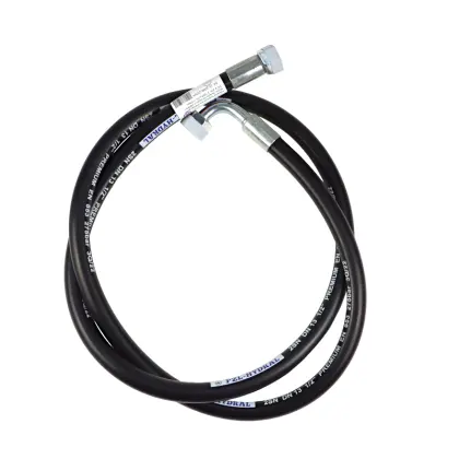Przewód wąż hydrauliczny 275 bar gwint M22x1,5 prosta/90 stopni L-2000mm DN12-2SN PZL HYDRAL 46312