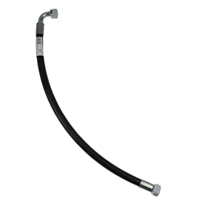 Przewód wąż hydrauliczny 275 bar gwint M22x1,5 prosta/90 stopni L-700mm DN12-2SN PZL HYDRAL 46317