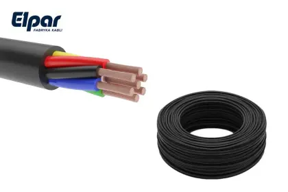 PRZEWÓD ELEKTRYCZNY KABEL ELPAR  7X1 MM2 1 SZPULA