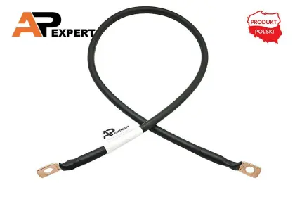 PRZEWÓD ELEKTRYCZNY OCZKO/OCZKO M10 80CM 25mm2 PL