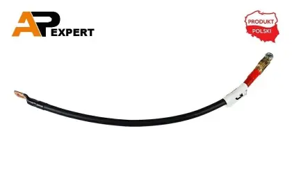 PRZEWÓD ELEKTRYCZNY PLUSOWY 40CM KLEMA/OCZKO M10 25mm2
