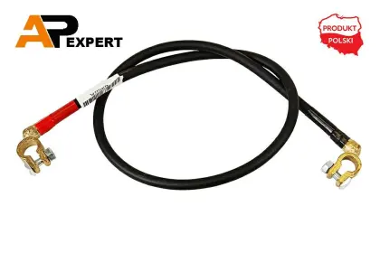 PRZEWÓD ŁĄCZĄCY AKUMULATORY C-330 950MM KLEMA MOSIĘŻNA  1x35m