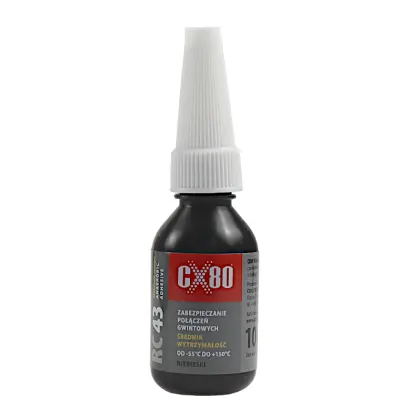 Klej anaerobowy 10ml niebieski zabezpieczenie do łożysk i śrub RC43 CX-80 46865