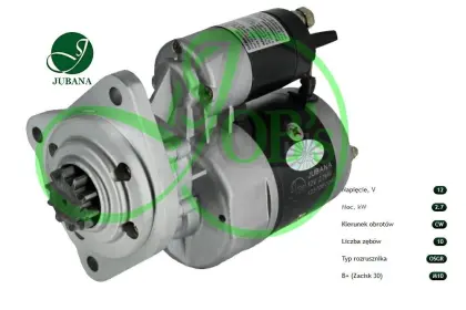 ROZRUSZNIK PLAN JOBS JUBANA URSUS MF 4-CYL 12V 2,7 KW 9142743 7017954M1