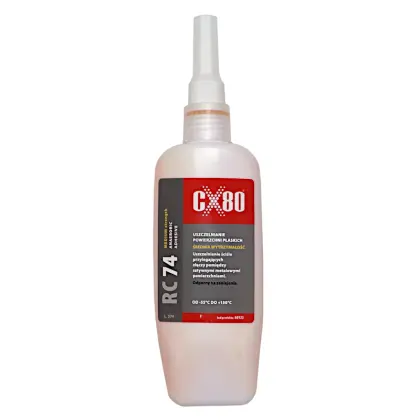 Klej anaerobowy 50ml pomarańczowy klej do uszczelniania płaskich powierzchni CX-80 47089