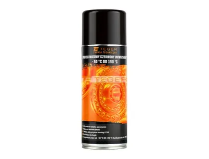SMAR SERWISOWY  CZERWONY TEGER PTFE -50°C DO 150°C 400ML