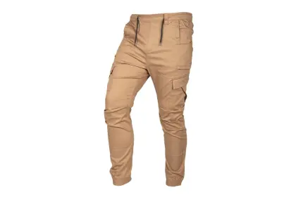 SPODNIE ROBOCZE OUTDOOR, TYPU JOGGER, SZARE, ROZMIAR XL