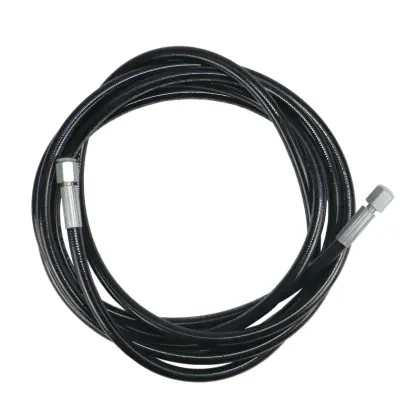 Przewód wąż termoplastyczny kompletny M12x1,5 L-3650mm podnoszenia kabiny MAN PROKOM